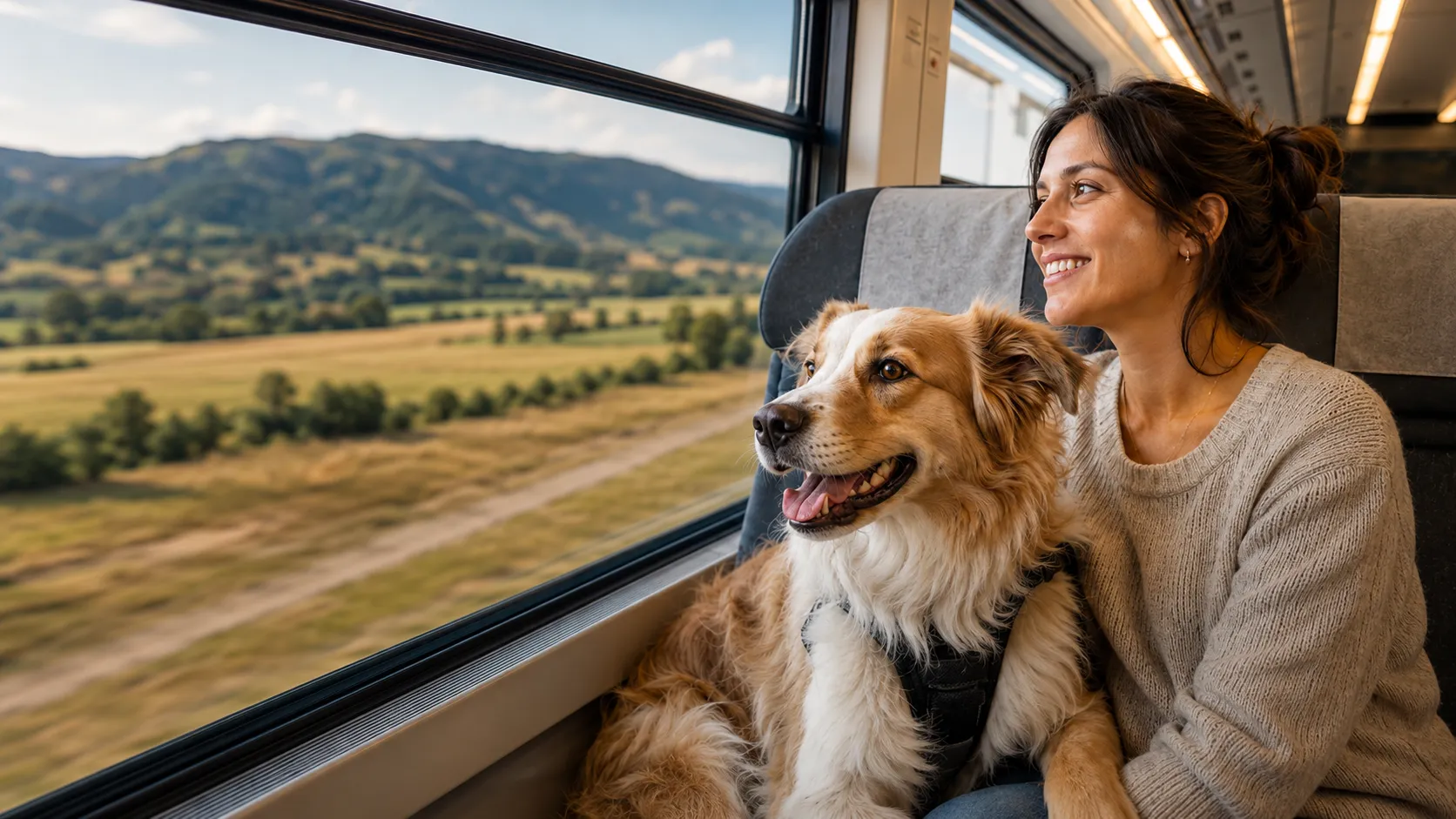 Renfe permitirá viajar con perros de hasta 40 kilos en todos sus trenes