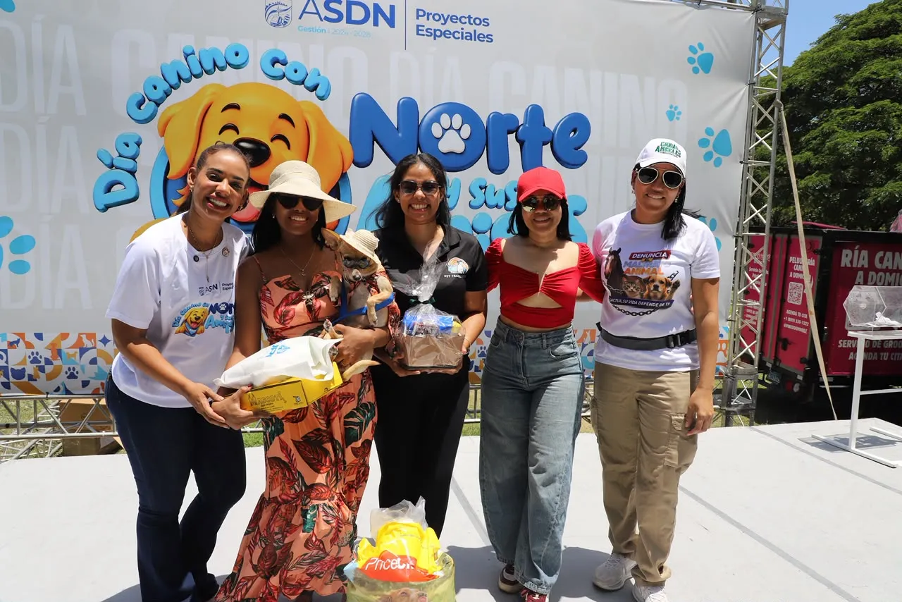 Alcaldía Santo Domingo Norte reunió a cientos de familias en gran celebración del Día del Perro