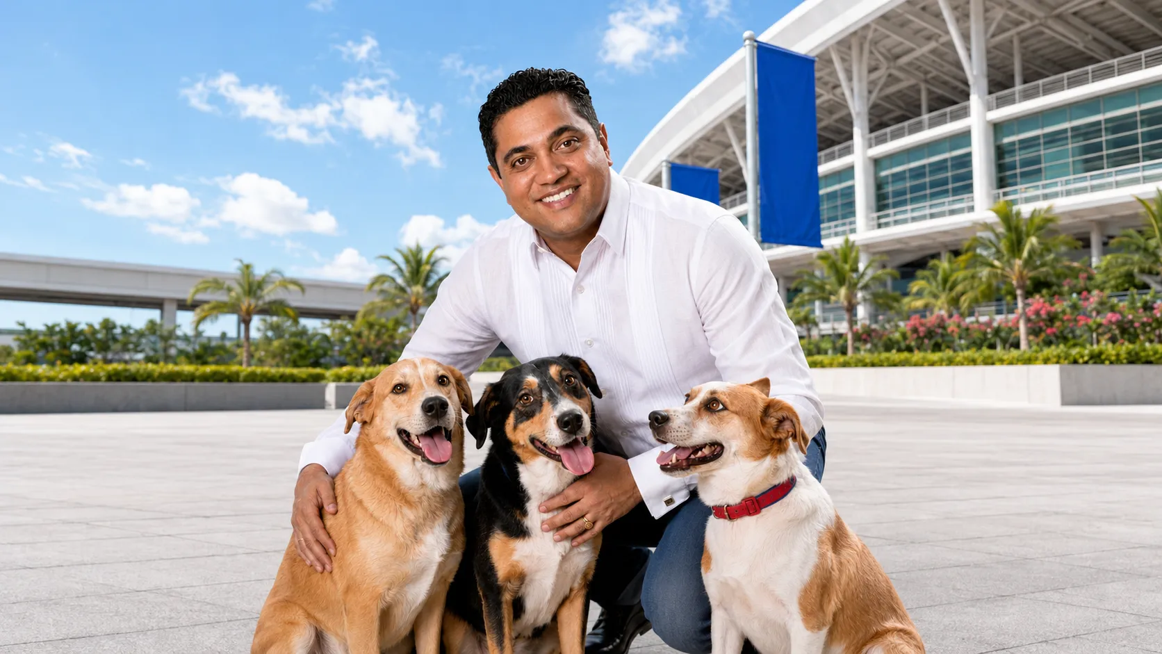 Ministerio de Deportes protege a perros que habitan en instalaciones de los Juegos Centroamericanos 2026